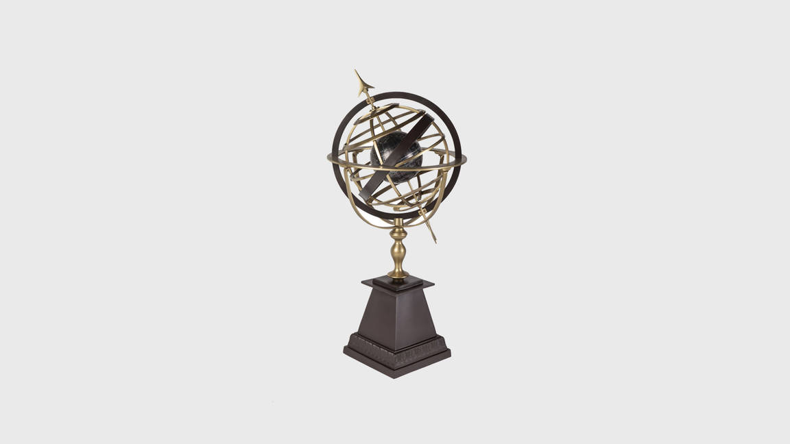 Аксессуар ARMILLARY, материал: Металл, цвет: Коричневый, Черный